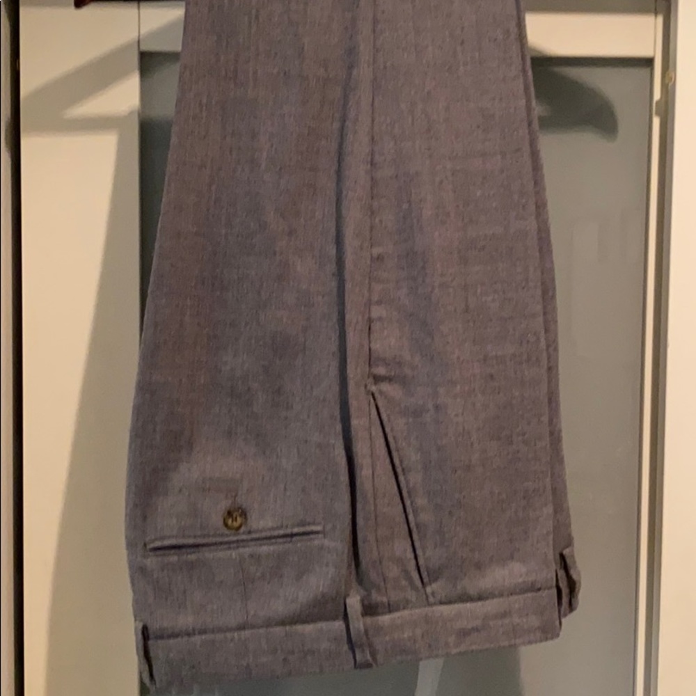 J. Crew gray wool trousers